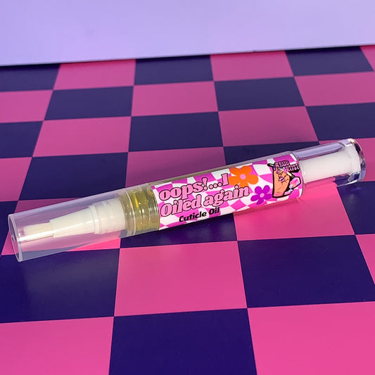 Oops!…I oiled again Cuticle oil