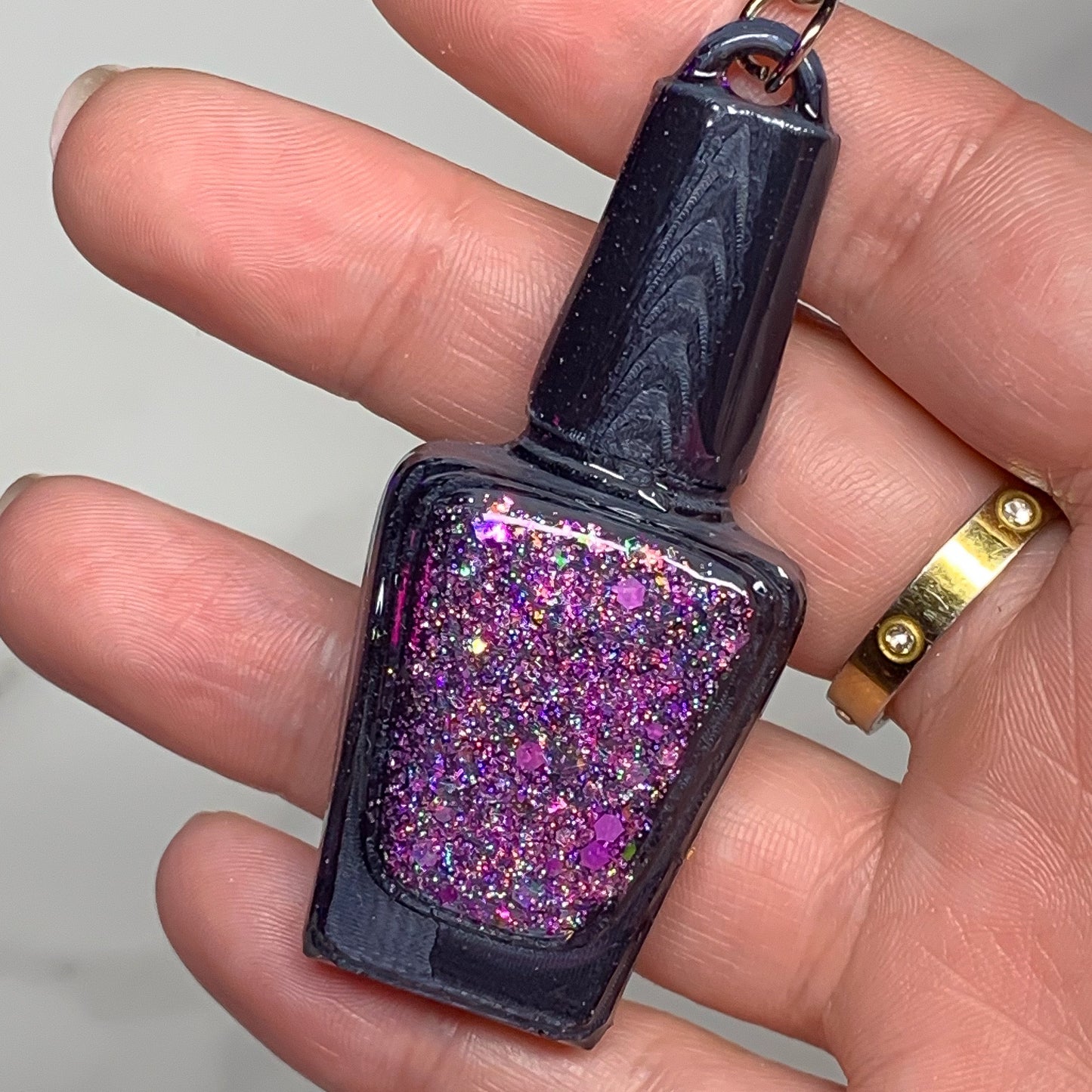 Polish NFC keychain