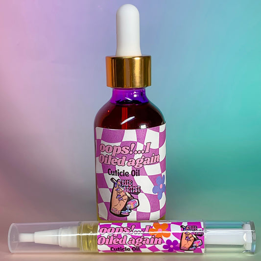 Oops!…I oiled again Cuticle oil