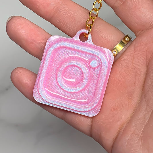 Instagram NFC keychain