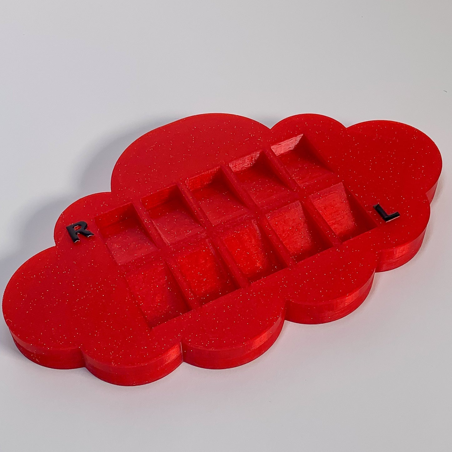Cloud nail tip tray